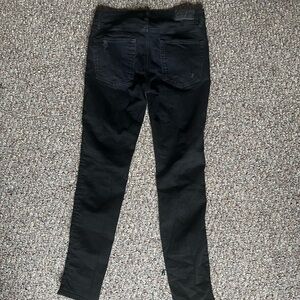 Black, American eagle jeans 31x32 athletic skinny